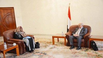  وزير التخطيط يلتقي ممثلة اليونيسيف لدى اليمن 25 06 2019