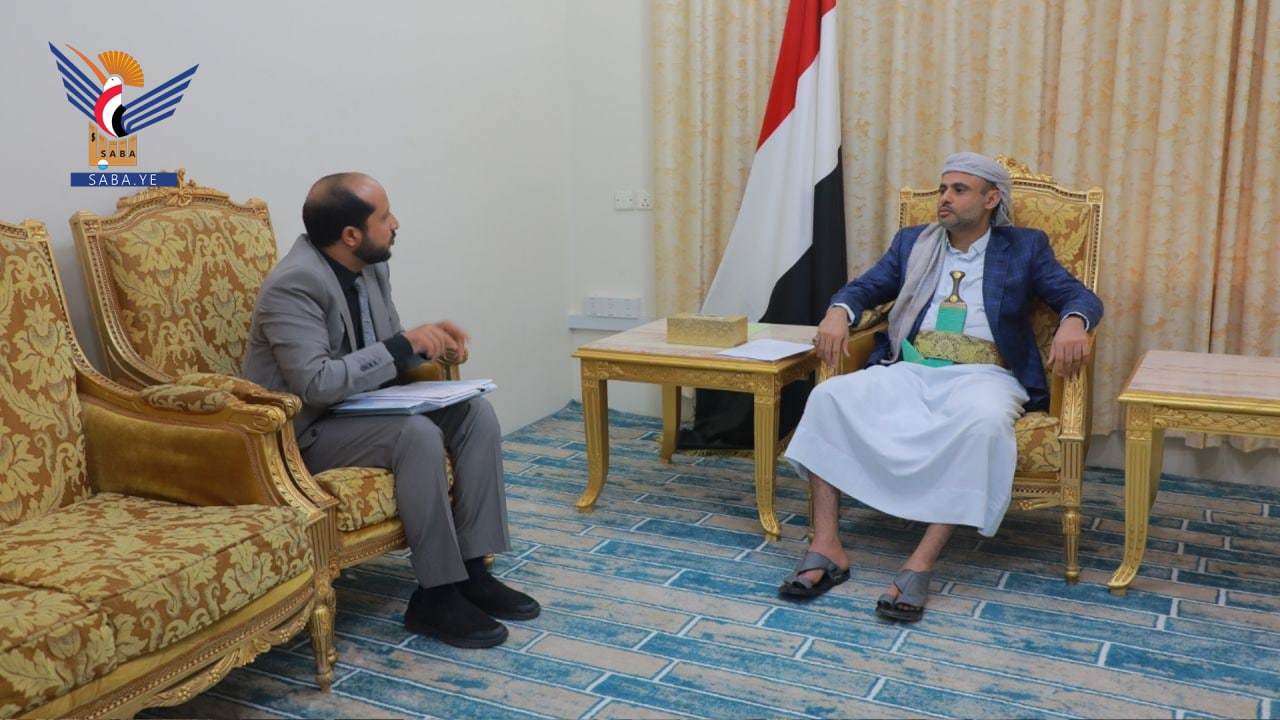 الرئيس المشاط يلتقي المدير التنفيذي لشركة النفط اليمنية 27 07 2022 
