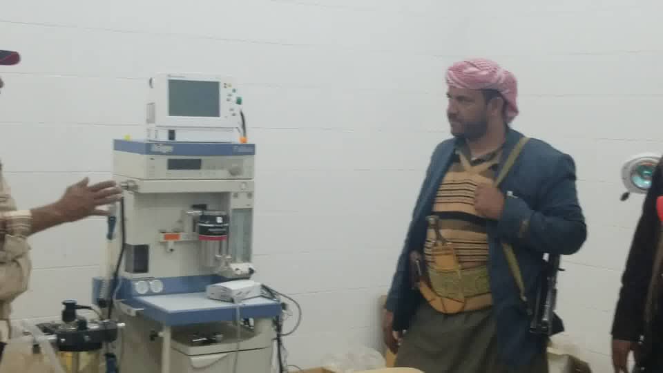 قام وكيل محافظة الضالع الشيخ ضيف الله الضبياني بزيارة تفقدية لمستشفى 22 مايو في مديرية جبن. 07 12 2019 